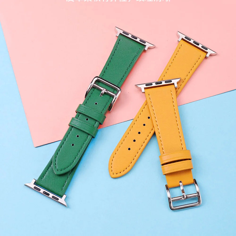 Leather Watch Straps for Apple Watch